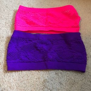 Strapless Dance Tops